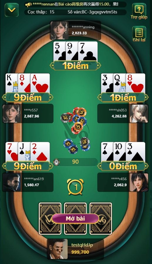 777 Poker game